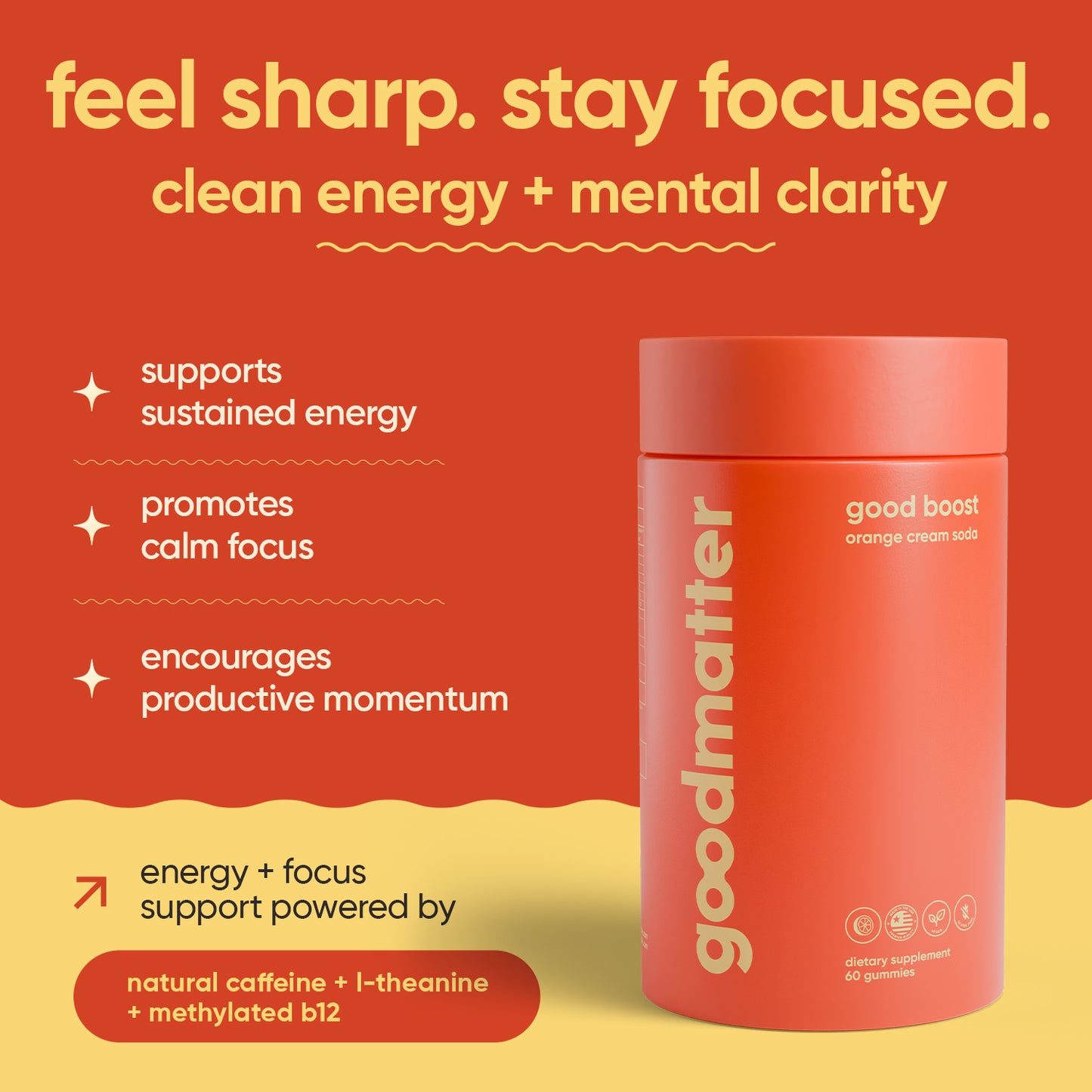Good Boost Energy & Focus Gummies