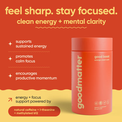 Good Boost Energy & Focus Gummies